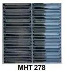 Gạch mosaic que đũa nhập khẩu, Màu đen, mã MHT 278, KT vỉ 300x300mm